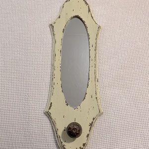 Small distressed mirror